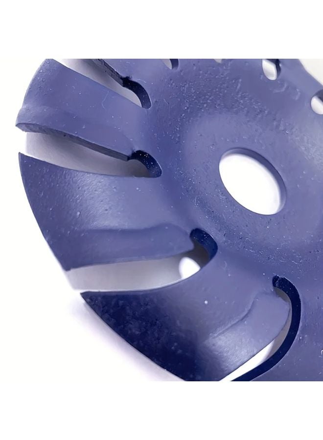 Deep Blue 125mm قرص سنفرة خشب عجلة طحن فولاذية للنحت والتلميع - Image 4